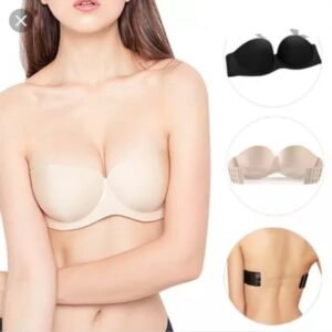 Pánt nélküli Push up melltartó-Cserélhető hátpánt