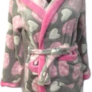 Női plüss kapucnis köntös- L méret