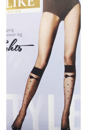 Női Térd Zokni Mintás Harisnya nadrág - 40 Den