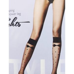 Női Térd Zokni Mintás Harisnya nadrág - 40 Den