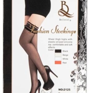 Női Beileisi Fekete Combfix - Csíkkal