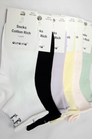 Női Auravia középes zokni - csomag 5 pár