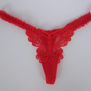 Női pinlangó mintás csipke tanga