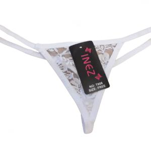 Női Csipkés Y tanga-csipő derekű