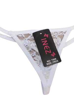 Női Csipkés Y tanga-csipő derekű