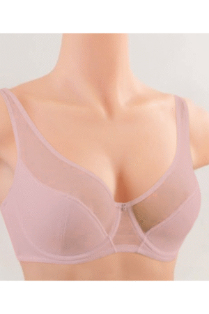 Mályva színű Acousma Párnázott melltartó-D kosár