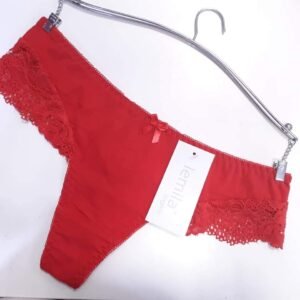 Női Pamut tanga - Oldalán Csipke S-XL