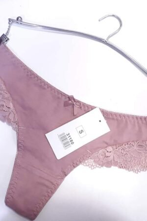 Női Pamut tanga - Oldalán Csipke S-XL