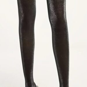 Női Fekete Ezüst Fényű Harisnya - 200 Den