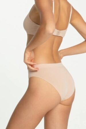 Julimex Simple Classic Figi/Panty-Varrásnélküli- Bézsszín