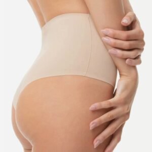 Julimex Magas Derékú Simple Brasil Maxi-Varrásnélküli- Bézsszín