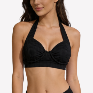 OLIVE HALTER NECK - Underwire Top  FÜRDŐ FELSŐ