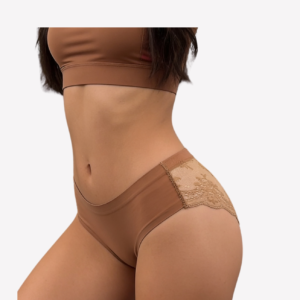Julimex Coffee Brazilia Tanga-Varrásnélküli - Hátsó Csípkés